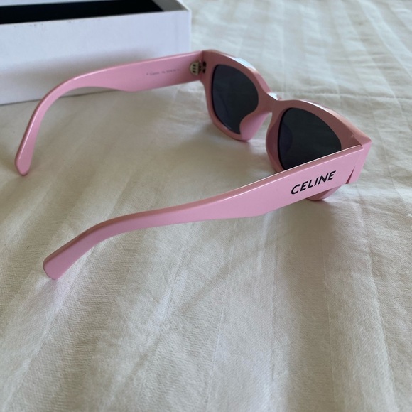 💗 AUTHENTIC CELINE Paris Pink Sunglasses – Authentic, Rare & Chic 💗 - Picture 8 of 11